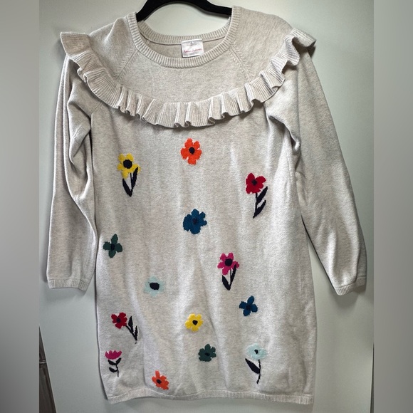 Hanna Andersson Other - Hanna Andersson Girls Floral Knit Sweater Dress - 12